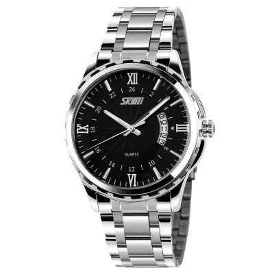 Часы наручные 9069SIBK SKMEI, SILVER-BLACK