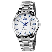 Часы наручные 9069SIBU SKMEI, SILVER-BLUE