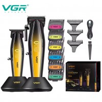 Комплект VGR 2 в 1 V-270&V-992 GOLD, машинка для стрижки и триммер Комплект VGR 2 в 1 V-270&V-992 GOLD, машинка для стрижки и триммер
