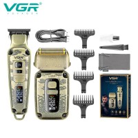 Комплект VGR 2 в 1 V-641 триммер и шейвер
