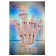 Набор для ухода VGR 4 в 1 V-761 PINK, 4 насадки Набор для ухода VGR 4 в 1 V-761 PINK, 4 насадки