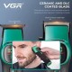 Комплект VGR 2 в 1 V-885 S2 GREEN, аккумуляторная машинка для стрижки (clipper) и триммер