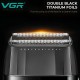 Электробритва VGR V-640S шейвер, двойное лезвие, 9000 RPM, LED Display Электробритва VGR V-640S шейвер, двойное лезвие, 9000 RPM, LED Display