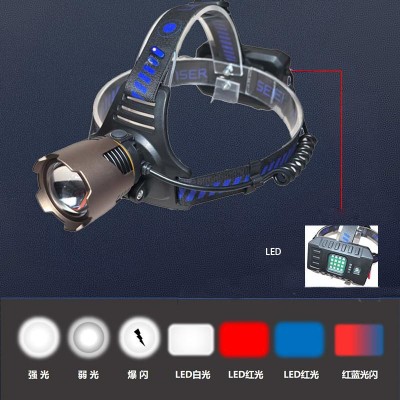 Фонарь налобный A49-TG, Power Bank, 3x18650, ЗУ Type-C, zoom, Box Фонарь налобный A49-TG, Power Bank, 3x18650, ЗУ Type-C, zoom, Box