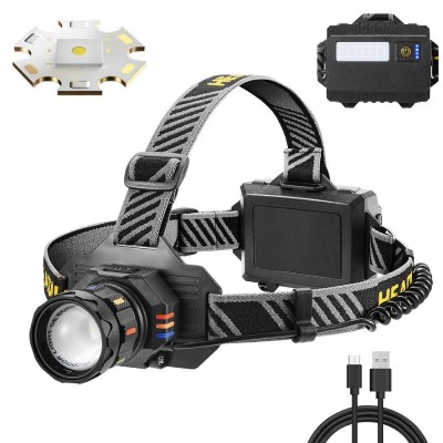 Фонарь налобный BL-T701A-TG, 3x18650, ЗУ Type-C, zoom, Box Фонарь налобный BL-T701A-TG, 3x18650, ЗУ Type-C, zoom, Box