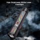 Фонарь NIGHT VISION FLUORESCENCE 530 WHITE LASER LED PM30-TG, Power Bank, 1x18650, ЗУ Type-C, zoom, Box
