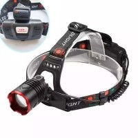 Фонарь налобный W688A-TG, 2x18650, ЗУ Type-C, zoom, Box