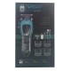 Аккумуляторная машинка для стрижки (clipper) VGR V-692 GREEN, 4 насадки, LED display