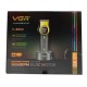 Аккумуляторная машинка для стрижки (clipper) VGR V-885C GOLD, 10 насадок, LED display