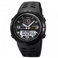 Часы наручные 1655BKWT SKMEI, BLACK-WHITE, UKRAINE