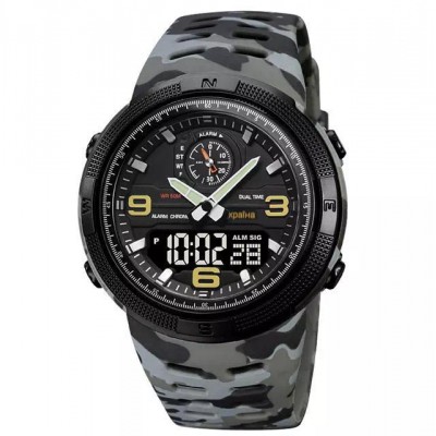 Часы наручные 1655CMGYBK SKMEI, GRAY CAMO-BLACK, UKRAINE