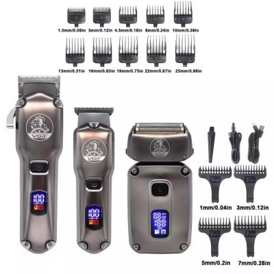 Комплект VGR 3 в 1 V-675 S3, машинка для стрижки (clipper), триммер и электробритва (шейвер), 6000-8000RPM, IPX6 Комплект VGR 3 в 1 V-675 S3, машинка для стрижки (clipper), триммер и электробритва (шейвер), 6000-8000RPM, IPX6