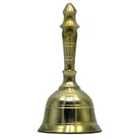 Колокольчик с ручкой бронза (d-4,4,h-9,5 см)