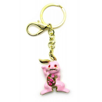 Брелок со стразами 'Кролик' Брелок со стразами "Кролик" (SS-10203) код 18659