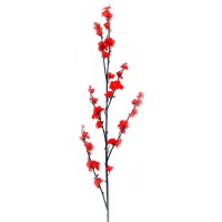 Ветка сакуры красная (55 см)(20шт/уп)