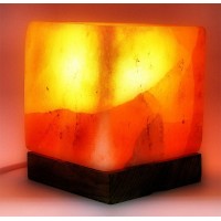 Соляная лампа (SL-16) 'Куб' (Гималайская соль)