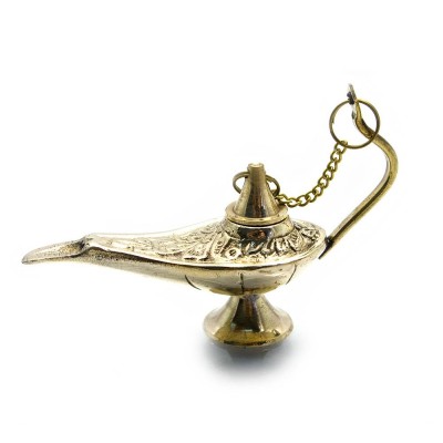 Лампа Алладина бронзовая (11х9,5х4,5 см)(4") код 23531
