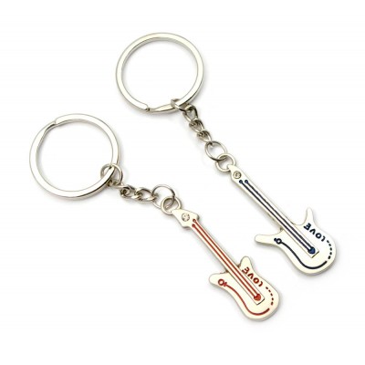 Брелоки для влюбленных  (D) "Гитары" (12 шт/уп) код 24674