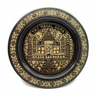 Тарелка бронзовая настенная (20 см)(Wall Plate BD 8')