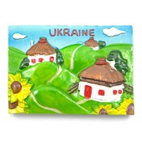 Магнит 'Украина' (7х5х1,5 см)(W1002)