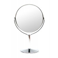 Зеркальце круглое настольное металл (14,5х6х6 см)(2 шт/уп)