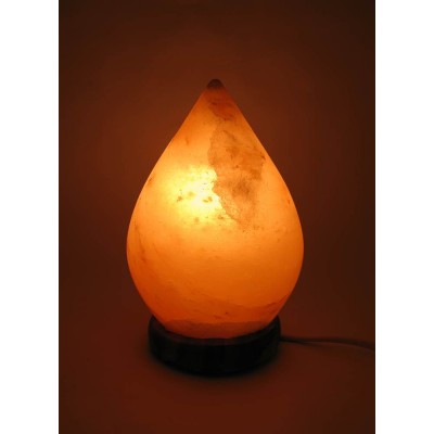Соляная лампа  "Капля" (SL-15)(17х10х10 см)(8 шт ящ.)(Гималайская соль) код 25671