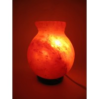 Соляная лампа (SL-32) 'Ваза' 2,1кг. (d-12,h-17 см)(8 шт ящ.)(Гималайская соль)