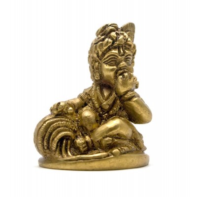 Кришна бронза (5,5х4,5х4 см)(Bal Gopal small MT ) код 25860