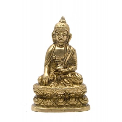 Будда бронза (5,5х3,5х2,5 см)(Buddha 2.5" MT) код 25915