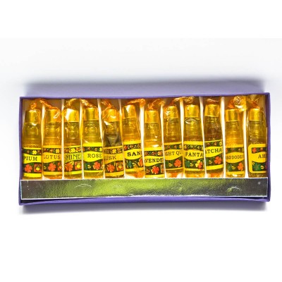 Ароматические масла набор 12 шт (Индия) Ароматические масла набор 12 шт (Индия)