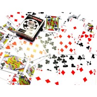 Карты игральные пластиковые 'Poker playing cards' (9,5х6,5х1,8 см)