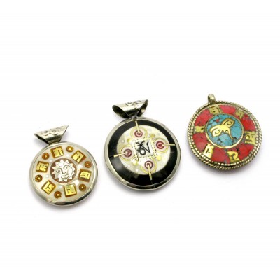 Медальон (Metal pendants) код 27533