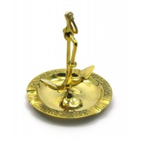 Пепельница 'Якорь' бронзовая (16,5х12,5х12,5 см)