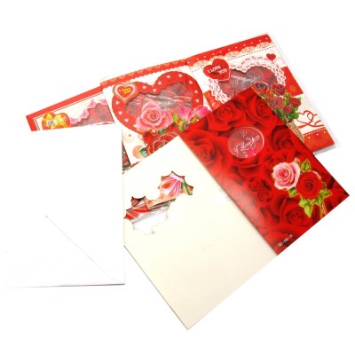 Открытка музыкальная с конвертом(19х13 см)