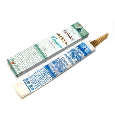 Divine (Божественно)(15 gms) (12 шт/уп) (Goloka) пыльцовое благовоние