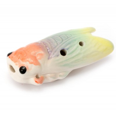 Свистулька керамическая 'Цикада' (7х2,5х3,5 см)