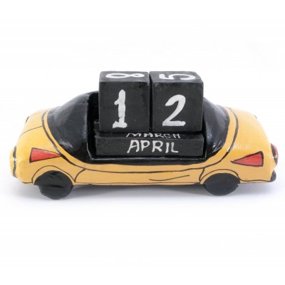 Календарь настольный 'Автомобиль' дерево (16х7,5х6 см)