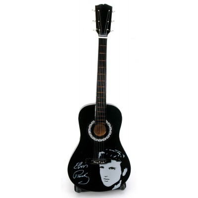 Гитара 'Elvis'миниатюра дерево (24х8,5х2 см)
