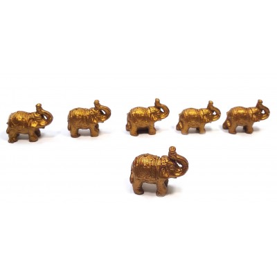 Слоны набор 6 шт (3х2х1,5 см) Слоны набор 6 шт (3х2х1,5 см)