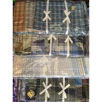 Платок носовой мужской, 40х40 см, хлопок 100 % (в упаковке 12 шт)