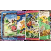 Платок носовой детский, 25х25 см, 100% хлопок, (в уп. 10 шт, Китай)