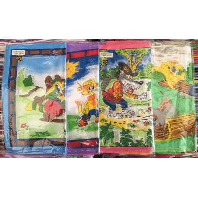 Платок носовой детский, 25х25 см, 100% хлопок, (в уп. 10 шт, Китай)