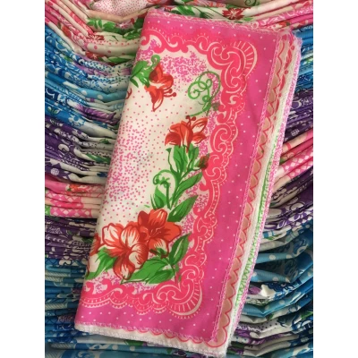 Платок носовой 30х30, женский