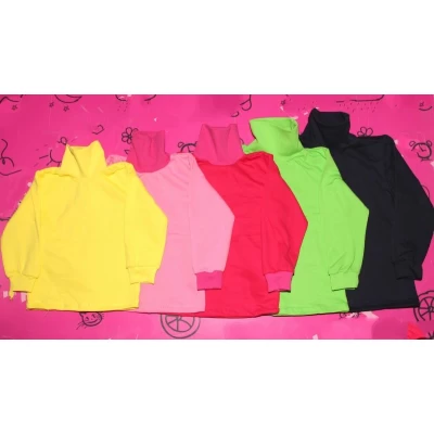 Водолазка однотонная 010 (начес) Артикул: 0121  Размеры 26-34 