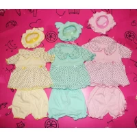 Летний комплект для малышей Солнышко (интерлок) 1309,  Размеры 24-28 