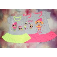 Сарафан детский Илона (кулир-пенье) 0470 .  Размеры 26-32 