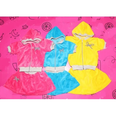 Детский комплект Дюймовочка (велюр) 1329, Размеры 26-32 