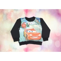 Джемпер Тачки/Патруль (двухнитка) 1043,  Размеры 28-34 