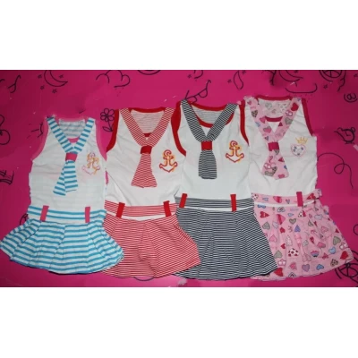 Платье для девочек Лиза галстук (кулир) Артикул: 1137 Размеры 26-32 Платье для девочек Лиза галстук (кулир) Артикул: 1137 Размеры 26-32