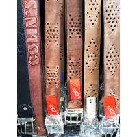 Ремень мужской под джинсы коричневый